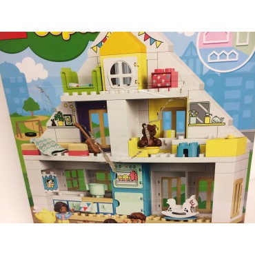 LEGO DUPLO 10929 box with severe damage MODULAR PLAYHOUSE