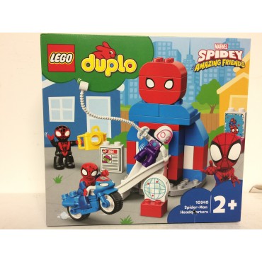 LEGO DUPLO10940 scatola danneggiata IL QUARTIER GENERALE DI SPIDER MAN