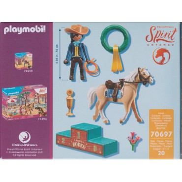 PLAYMOBIL SPIRIT UNTAMED 70697 PRU AL RODEO