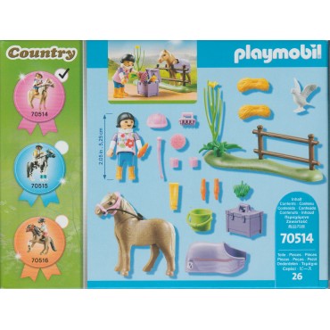 PLAYMOBIL COUNTRY 70514 PONY ICELANDIC