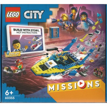 LEGO CITY 60355 MISSIONI INVESTIGATIVE DELLA POLIZIA MARITTIMA