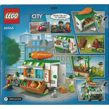 LEGO CITY 60345 IL FURGONE DEL FRUTTIVENDOLO