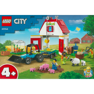 LEGO 4+ CITY 60346 FIENILE ED ANIMALI DA FATTORIA