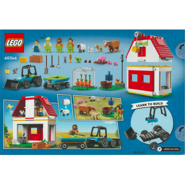 LEGO 4+ CITY 60346 BARN & FARM ANIMALS