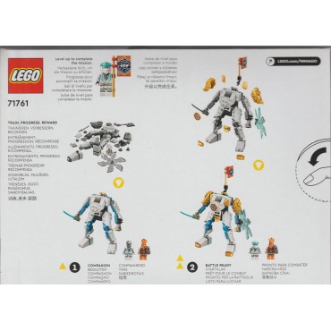 LEGO NINJAGO 71761 MECH POTENZIATO DI ZANE - EVOLUTION