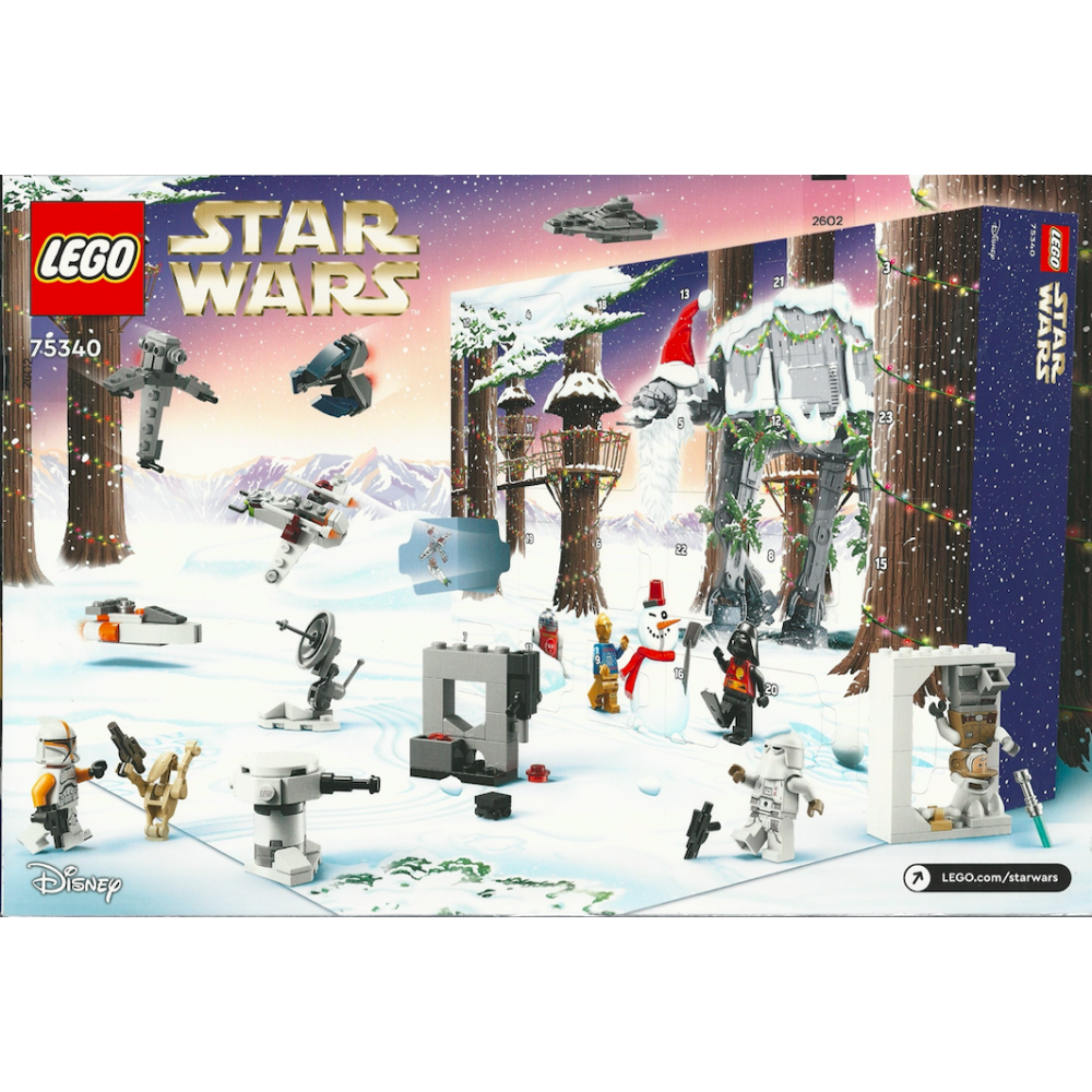 LEGO STAR WARS 75340  2022 ADVENT CALENDAR